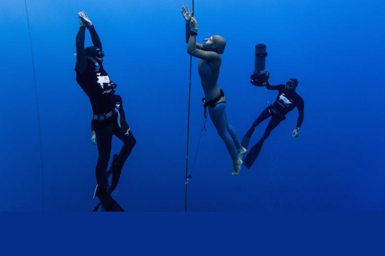 Jeanine Grasmeijer world record deep sea diving