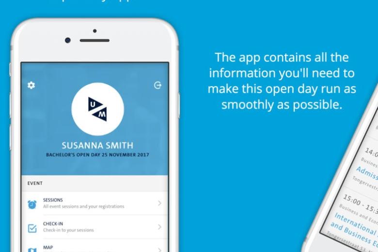 Maastricht University Open Day app