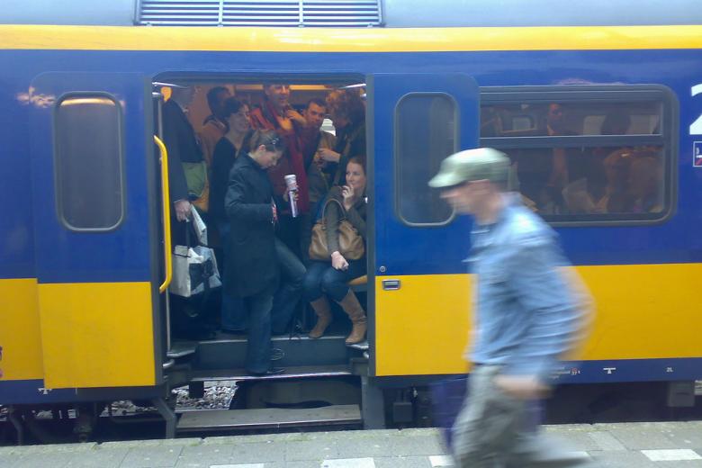 Overvolle trein claim NS