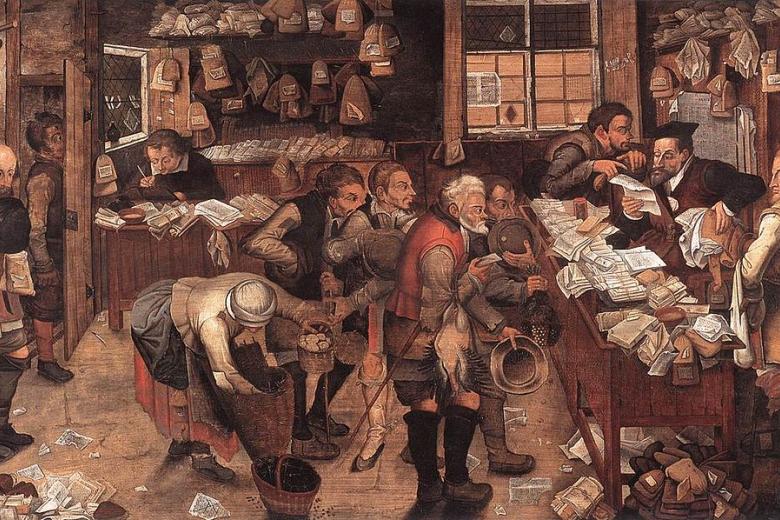 pieter brueghel_the_younger - village_lawyer
