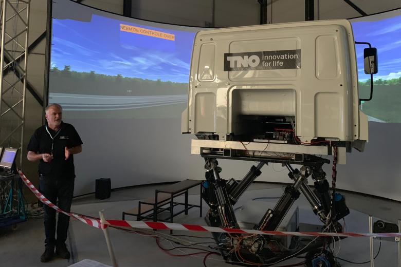 ITS Conference - Demonstration of platooning
