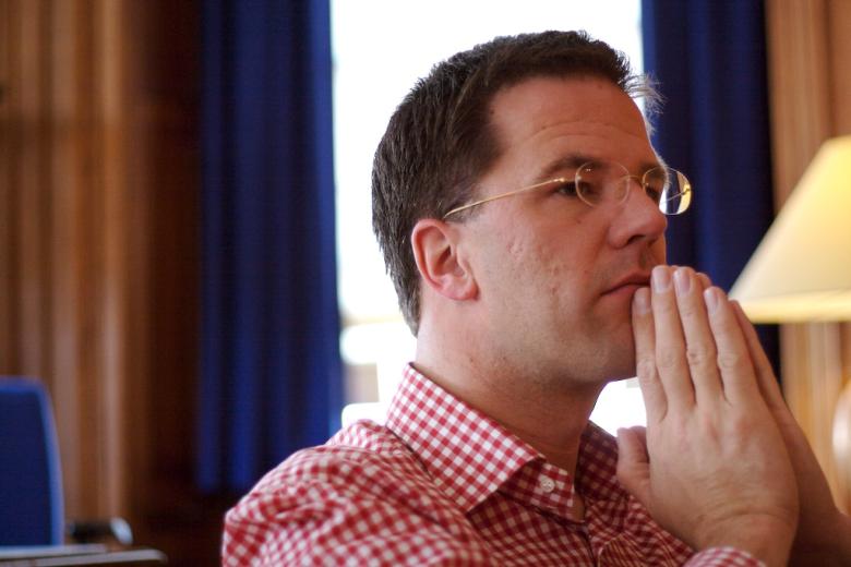 Portret Mark Rutte