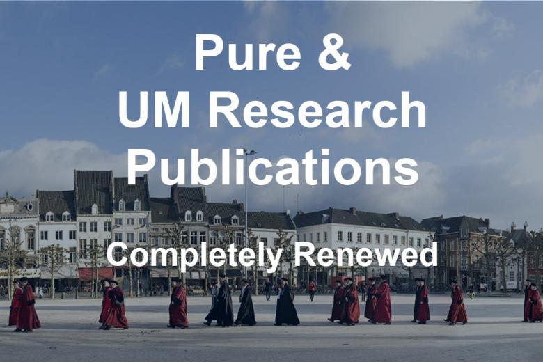 Pure and UM Research Publications completely renewed