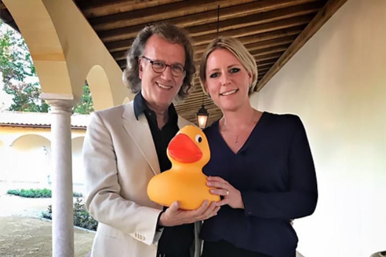Rianne Letschert and Andre Rieu