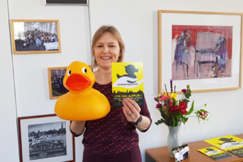 Sophie Vanhoonacker duck race 2018