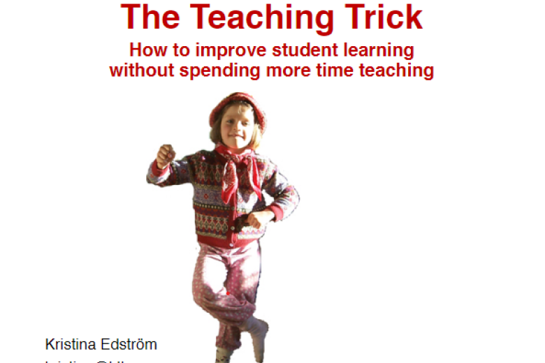 The Teaching Trick