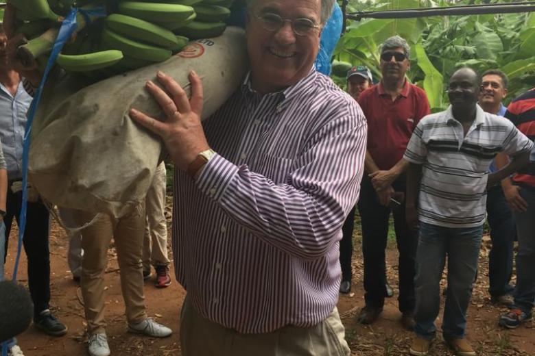 Ton in Ghana as former Chairman of the Supervisory Board of Solidaridad