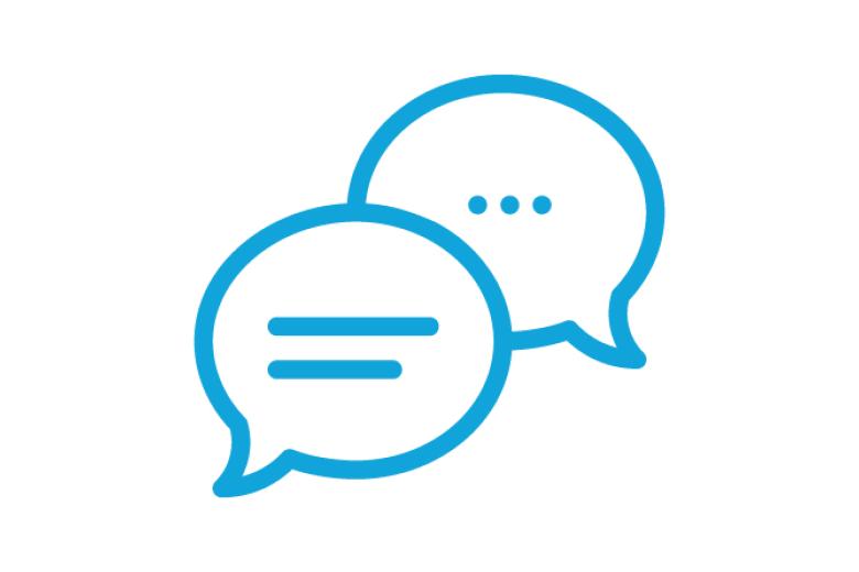Let each other finish speaking to prevent confusion
