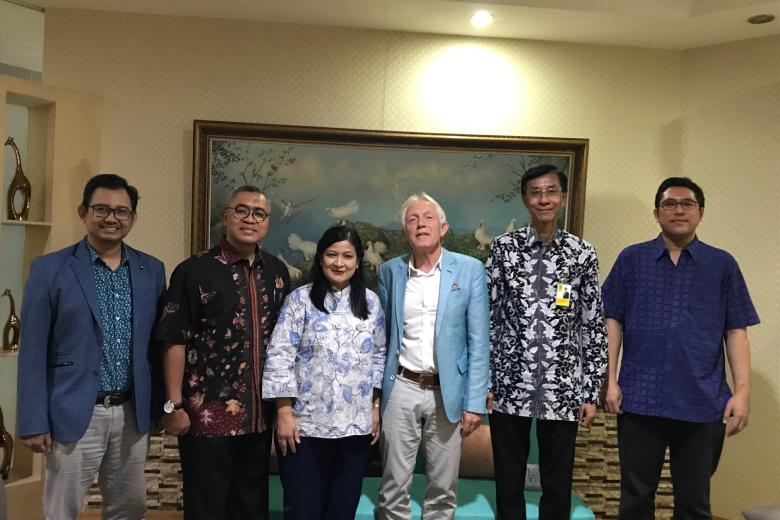 MUNDO director Han Aarts meets with various deans of Universitas Indonesia