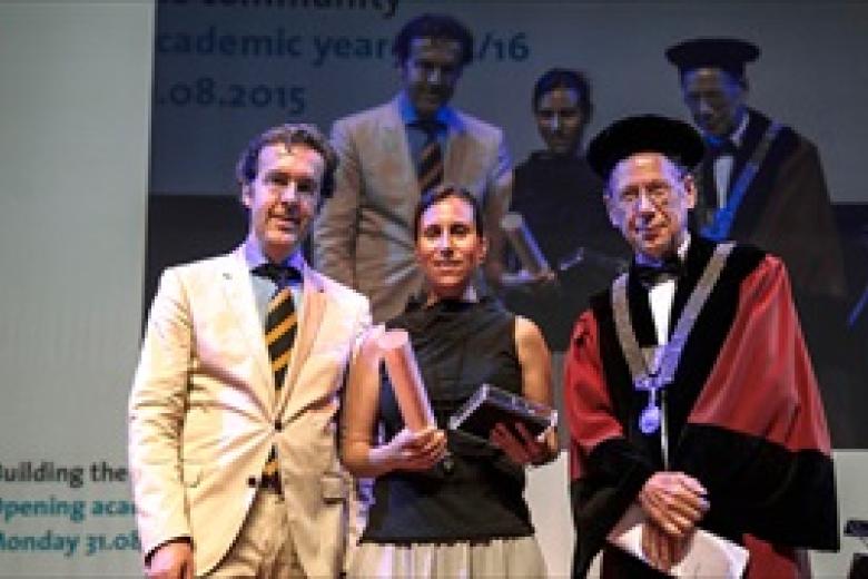 uitreiking Edmond Hustinx prize