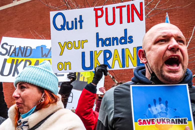 Protest against the war in Ukraine - Pexels photo