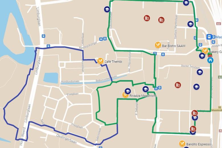 UM Strolls Map