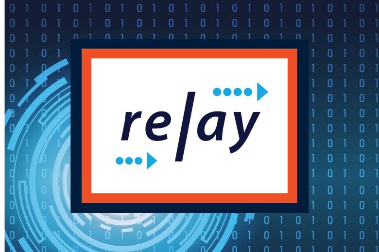 RELAY logo for BISS event 