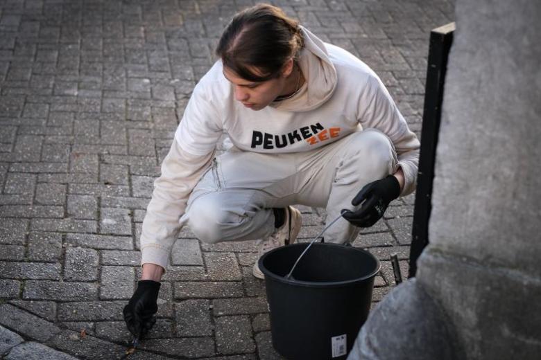 Afbeelding van Peukenzee in actie