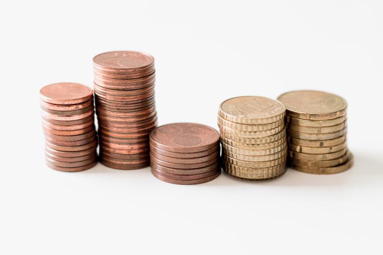 Stacked small change