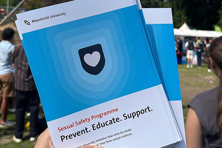 Sexual Safety Programme flyer at INKOM 2023