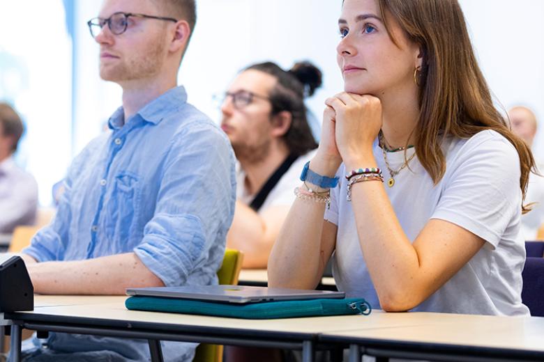 Students in class