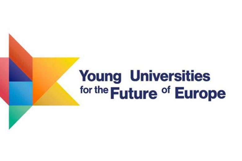Logo of Young Universities for the Future of Europe
