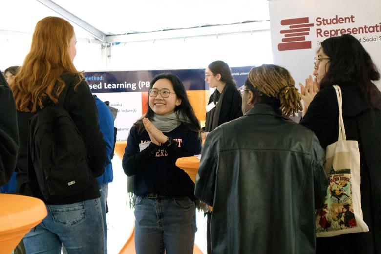 Bachelor Open Dag 24 februari 2024 - uitleg door een van de studenten