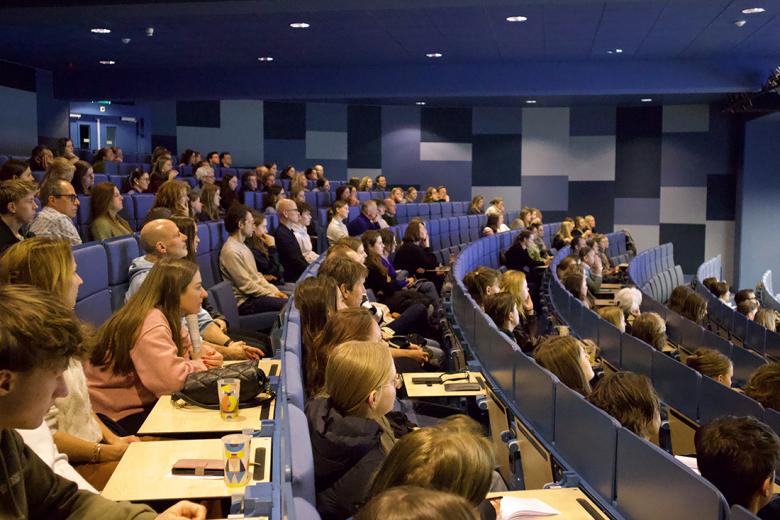 Bachelor Open Dag 24 februari 2024 - volle collegezaal