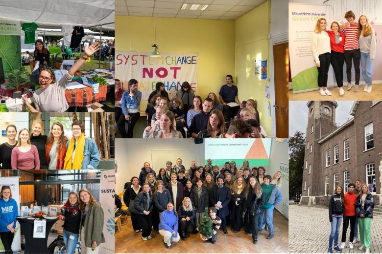 Green Office collage