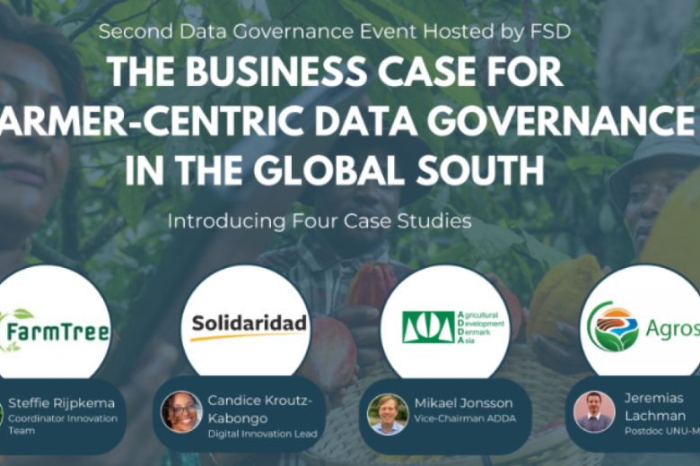 This shows the FSD Data Governance event Title and the invited guests.
