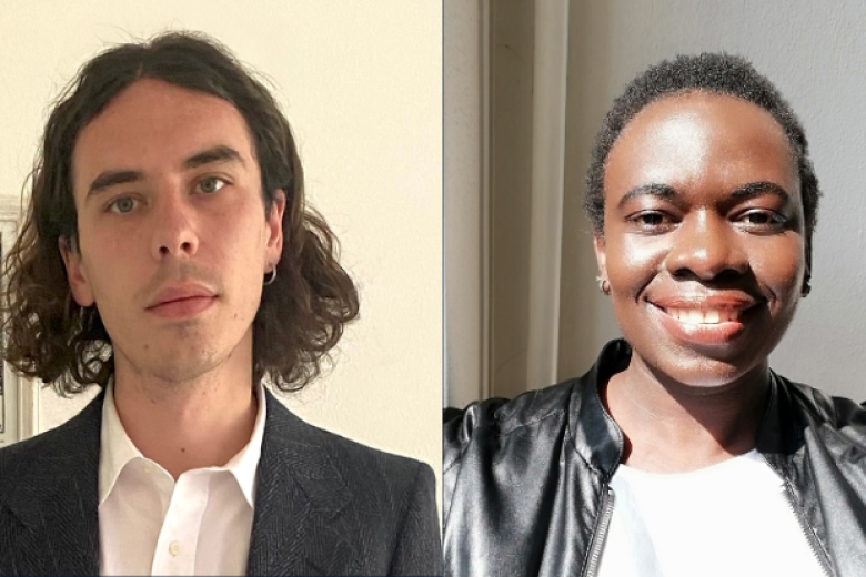 Max Boutell and Sharon Anyango