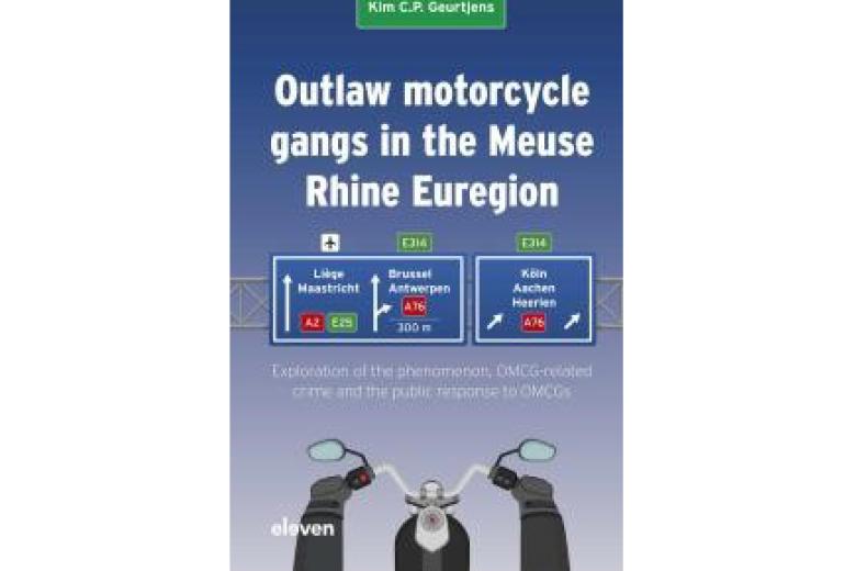 Cover of PhD thesis 'Outlaw motorcycle gangs in the Meuse Rhine Euregion'