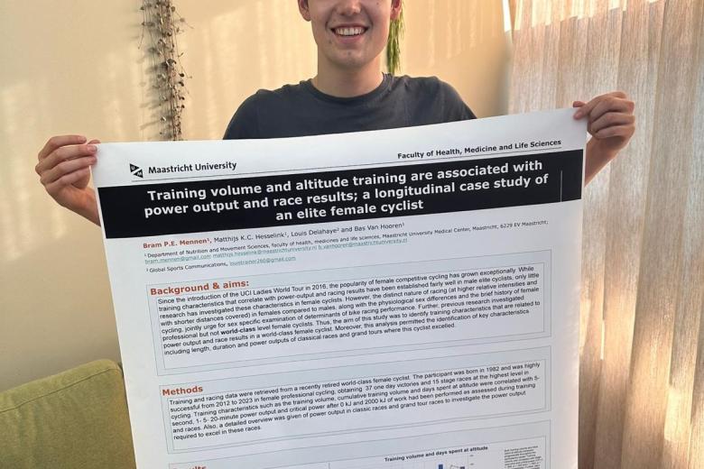 Bram en zijn poster