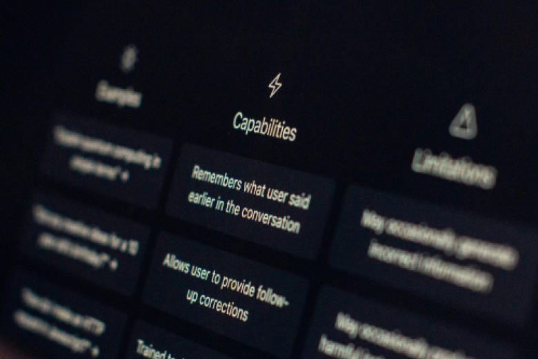Screenshot of ChatGPT