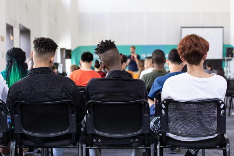 Student sitting
