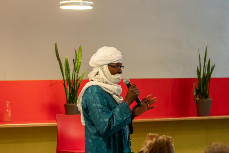 Kon Na Leti at the Keti Koti Dialogue Table at UM