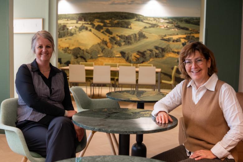 Inge Houkes and Petra Beurskens