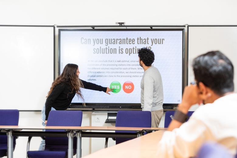 Students of SBE in a PBL session