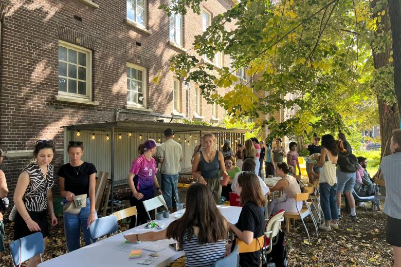 Community garden event