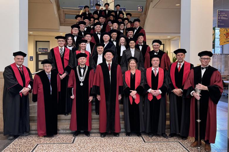 UM professors in the executive building Minderbroedersberg 4-6
