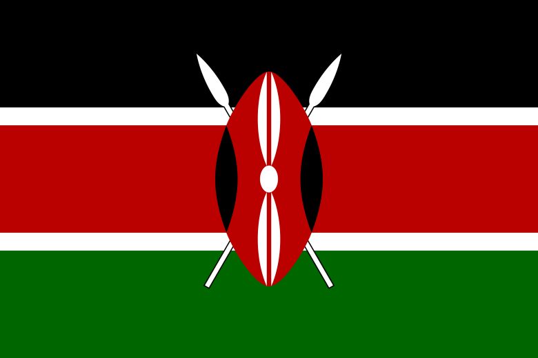 Flag Kenya