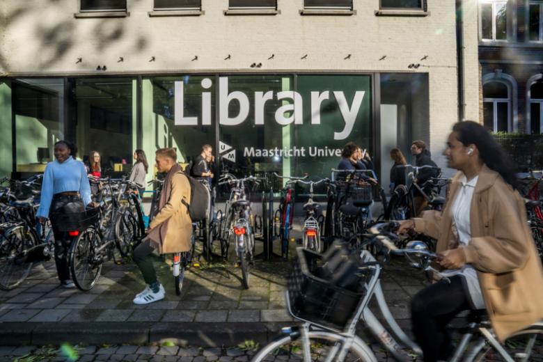 Library students