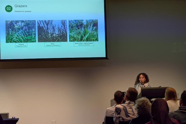 Natasha Lawrie presenting her BTR at the ICCB Brisbane 2025