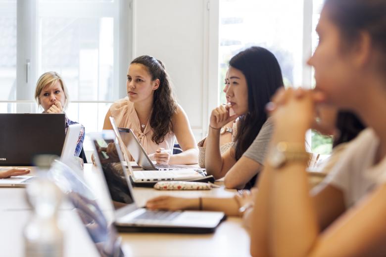 Students in PBL session