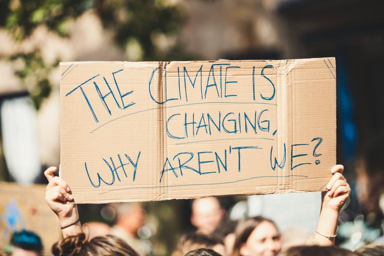 climate change protest