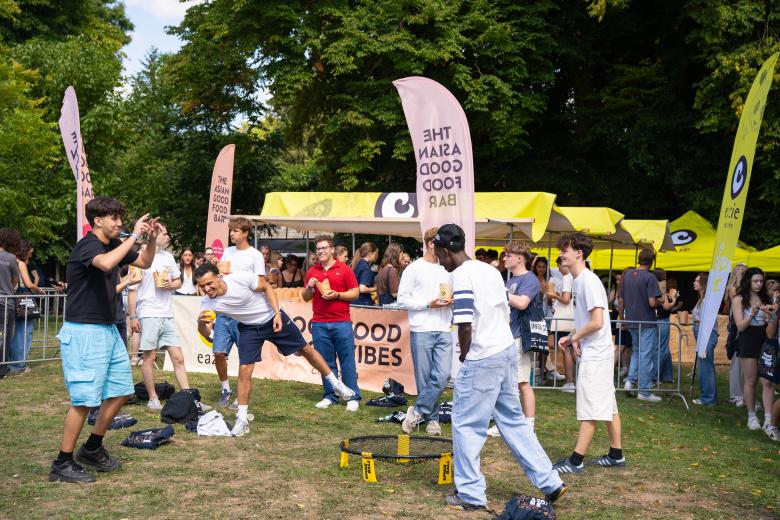 During INKOM, there’s also enough time for sports and games.