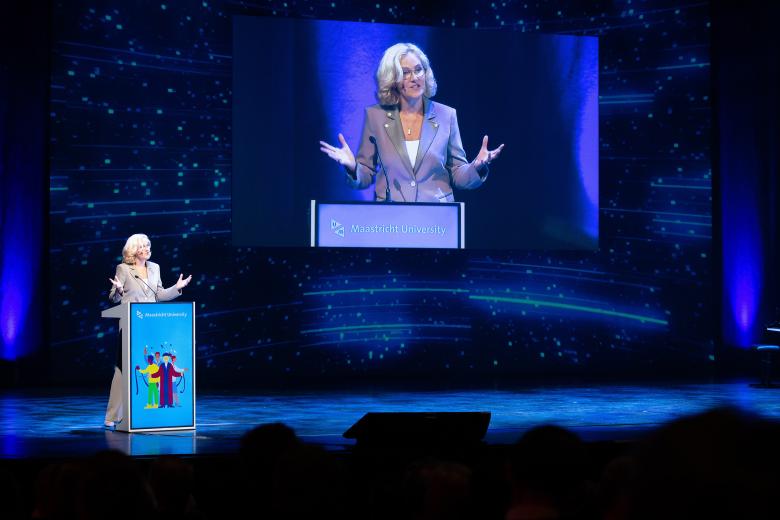 Opening Academic Year - Dr. Ellen Bastiaens gives a speech