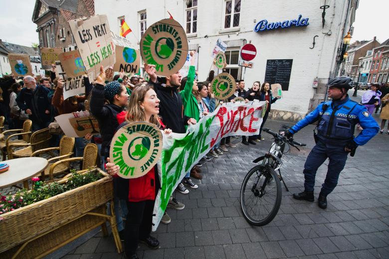 Climate protest in Maastricht