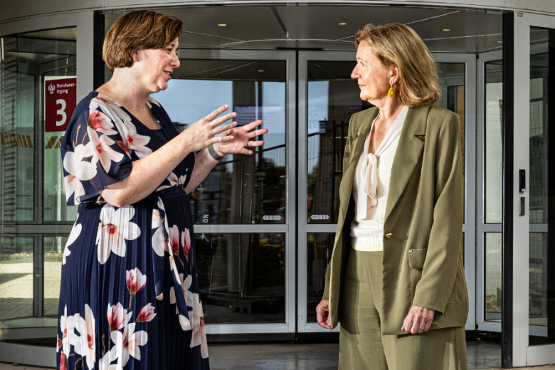 full professor Angelique de Rijk and assistant professor Petra Erkens