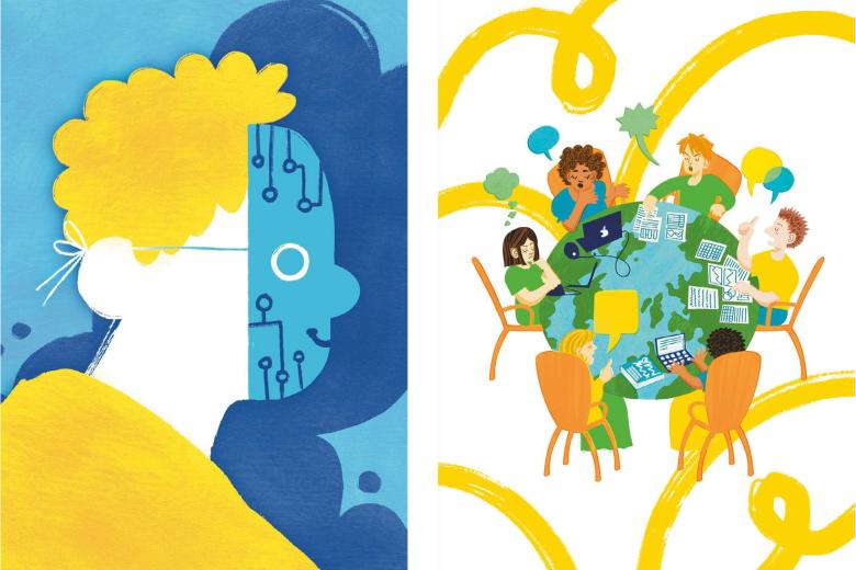 A Picture This illustration by researcher Maud Oostindie and llustrator Emma Formosa