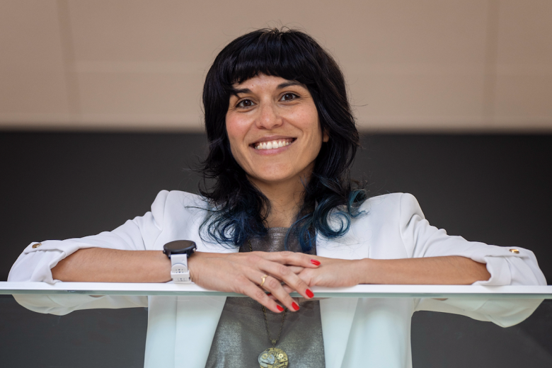 Yamila Miguel smiling