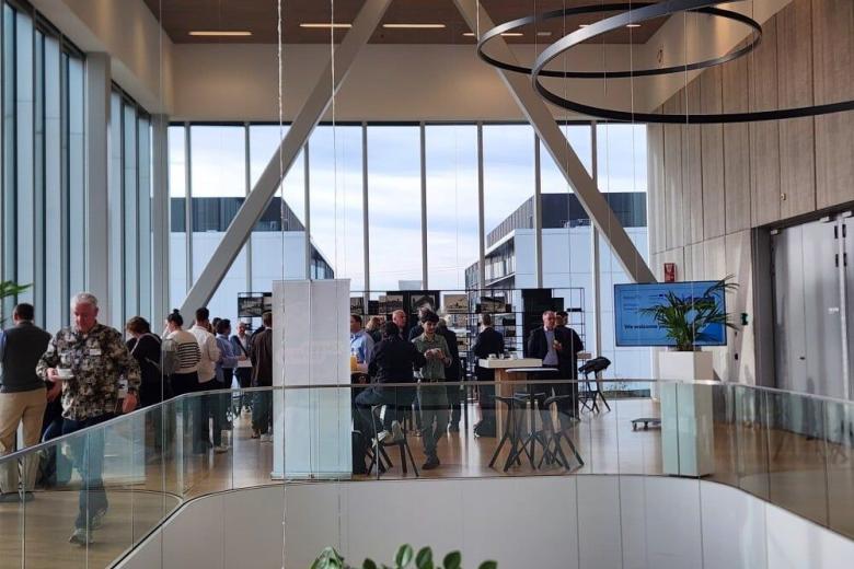 People at a conference