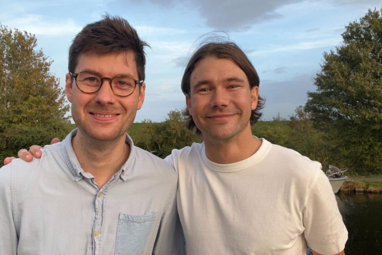 Julian Buschmaas and Fabien founders of Beimpact