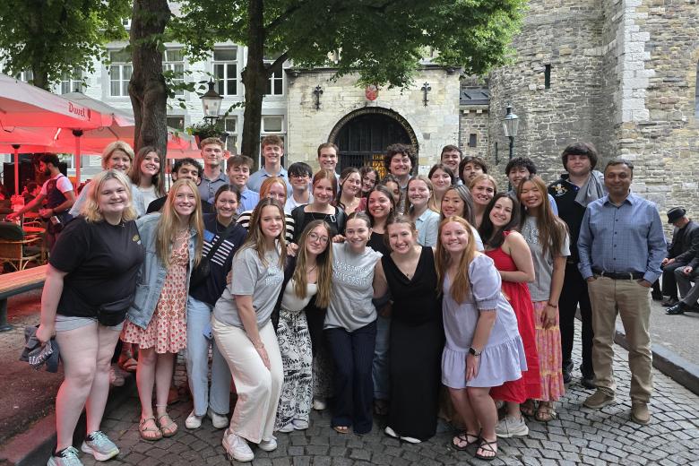CES students from Xavier University and Lebanon Valley College in Maastricht
